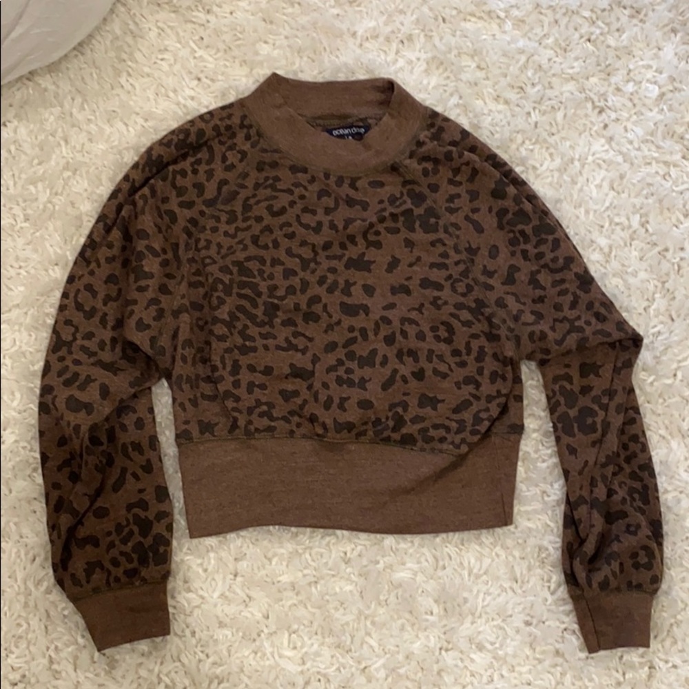 Leopard sweatshirt